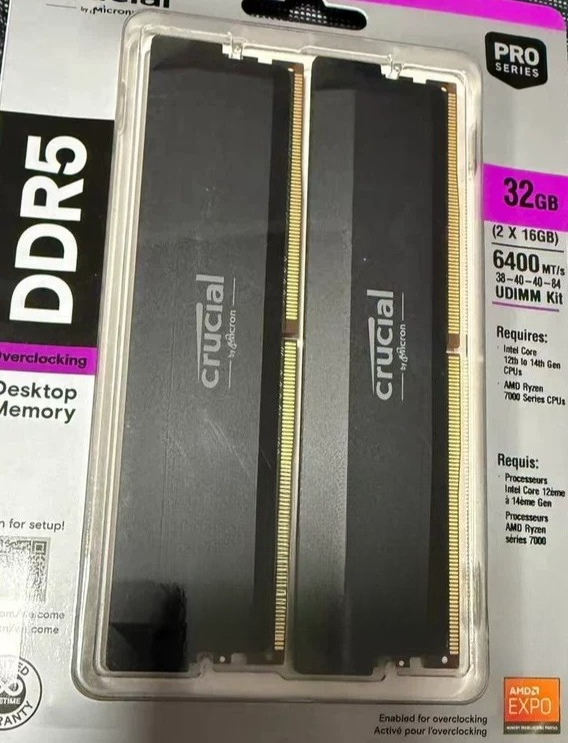 Ddr5 6000Mhz - 32GB DDR5 6000MHz RAM-Kit, 16GB Desktop-Gaming-Speicher,