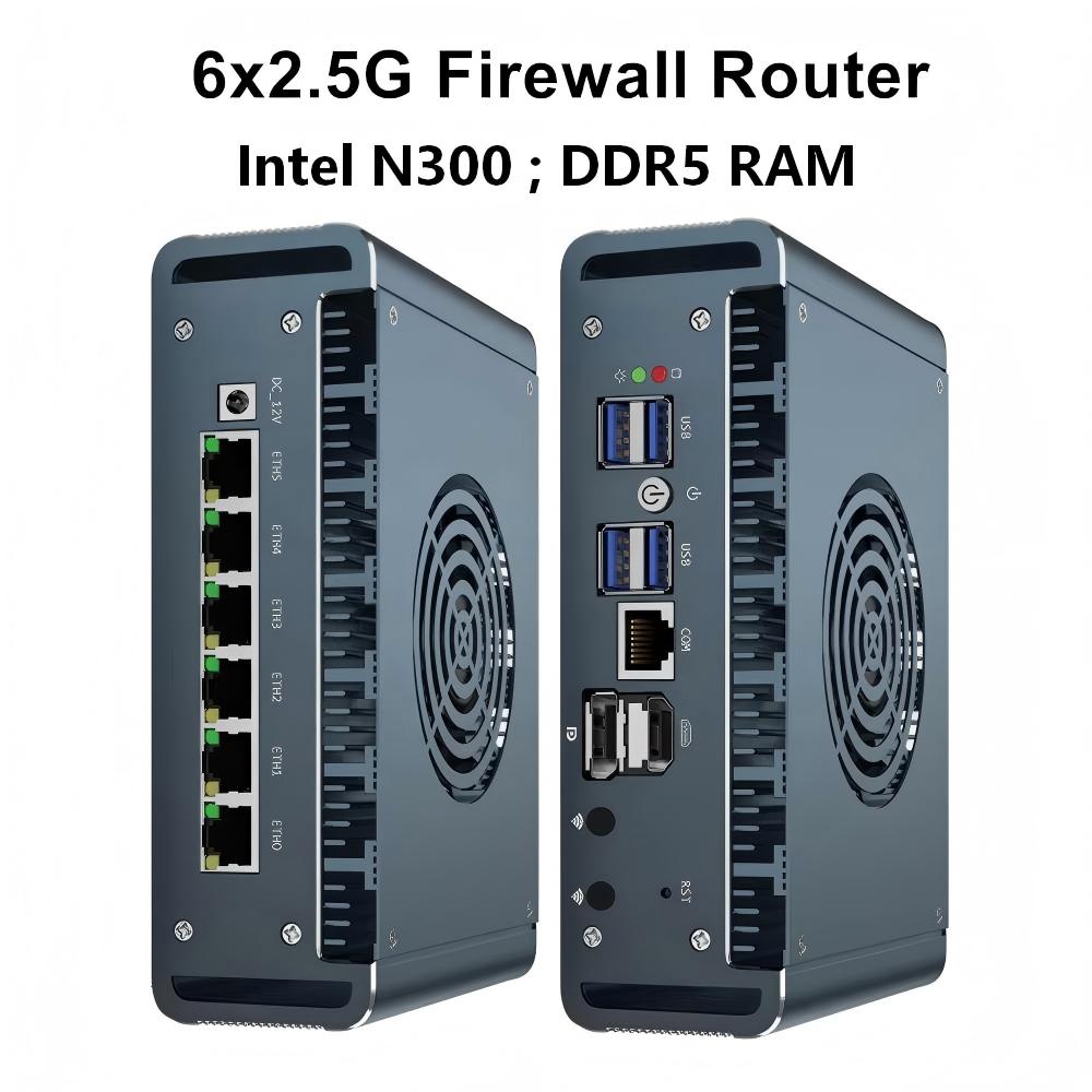 Ddr5 32Gb - Intel N300 Mini-PC Thin Client 6xi226