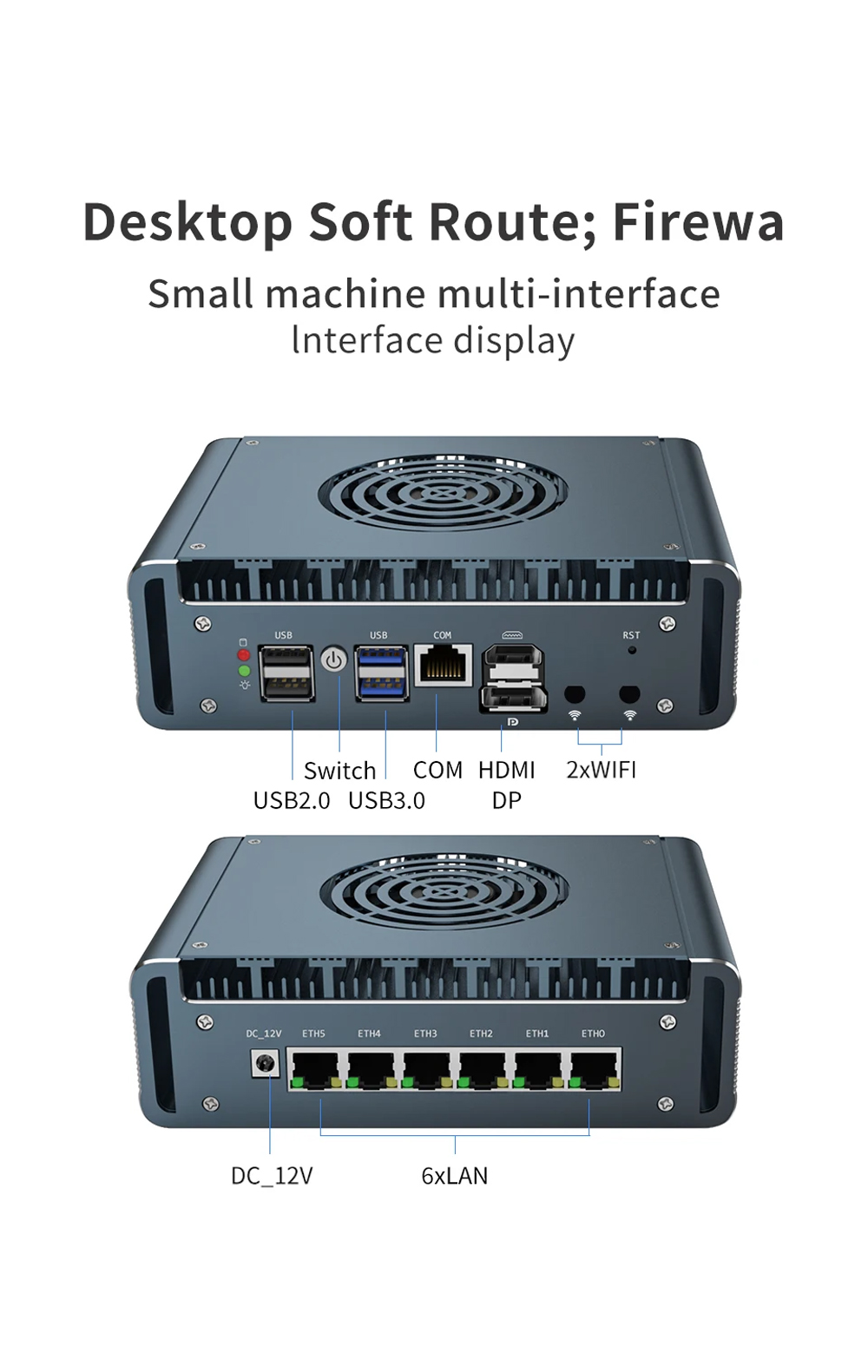 Ddr5 64Gb - Lüfterloser Firewall-Router 12. Gen Alder Lake