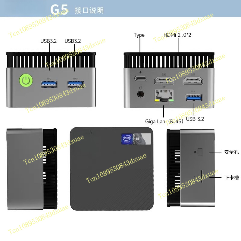 G5 Alder Lake N97 MINI PC Wind – Ddr5 4800Mhz Bewertung und Preis