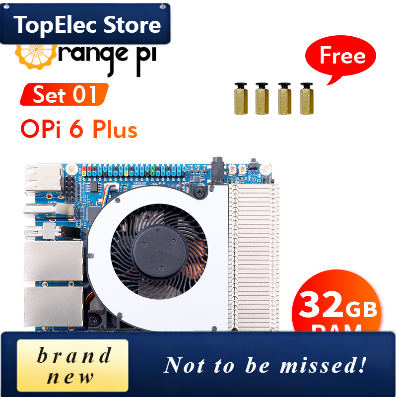 TopElec Orange Pi 6 Plus+Kühle – Ddr5 32Gb Bewertung und Preis